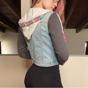 BDG Jean jacket sweatshirt